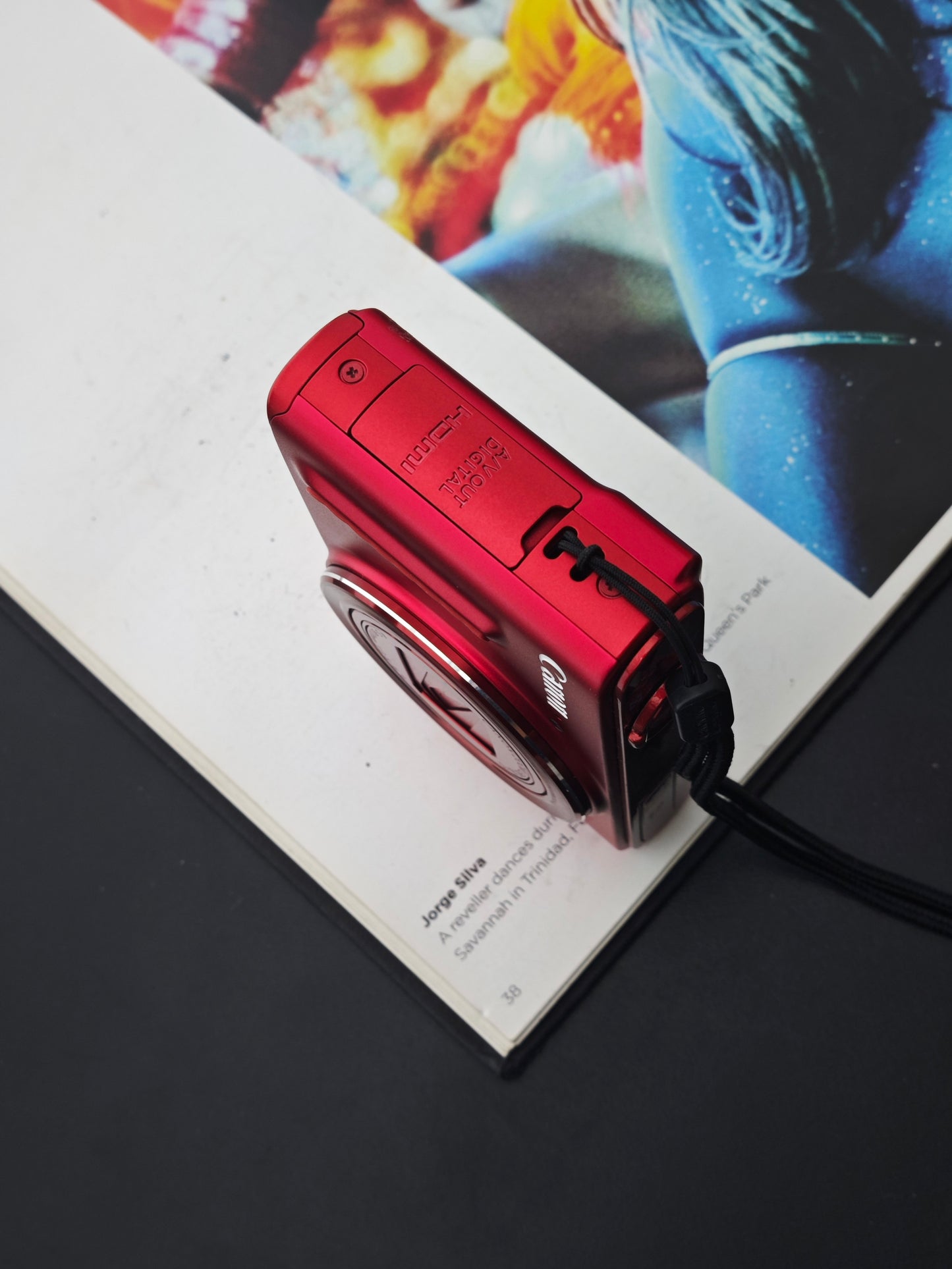 Used Canon PowerShot SX610 HS Red Digital Camera