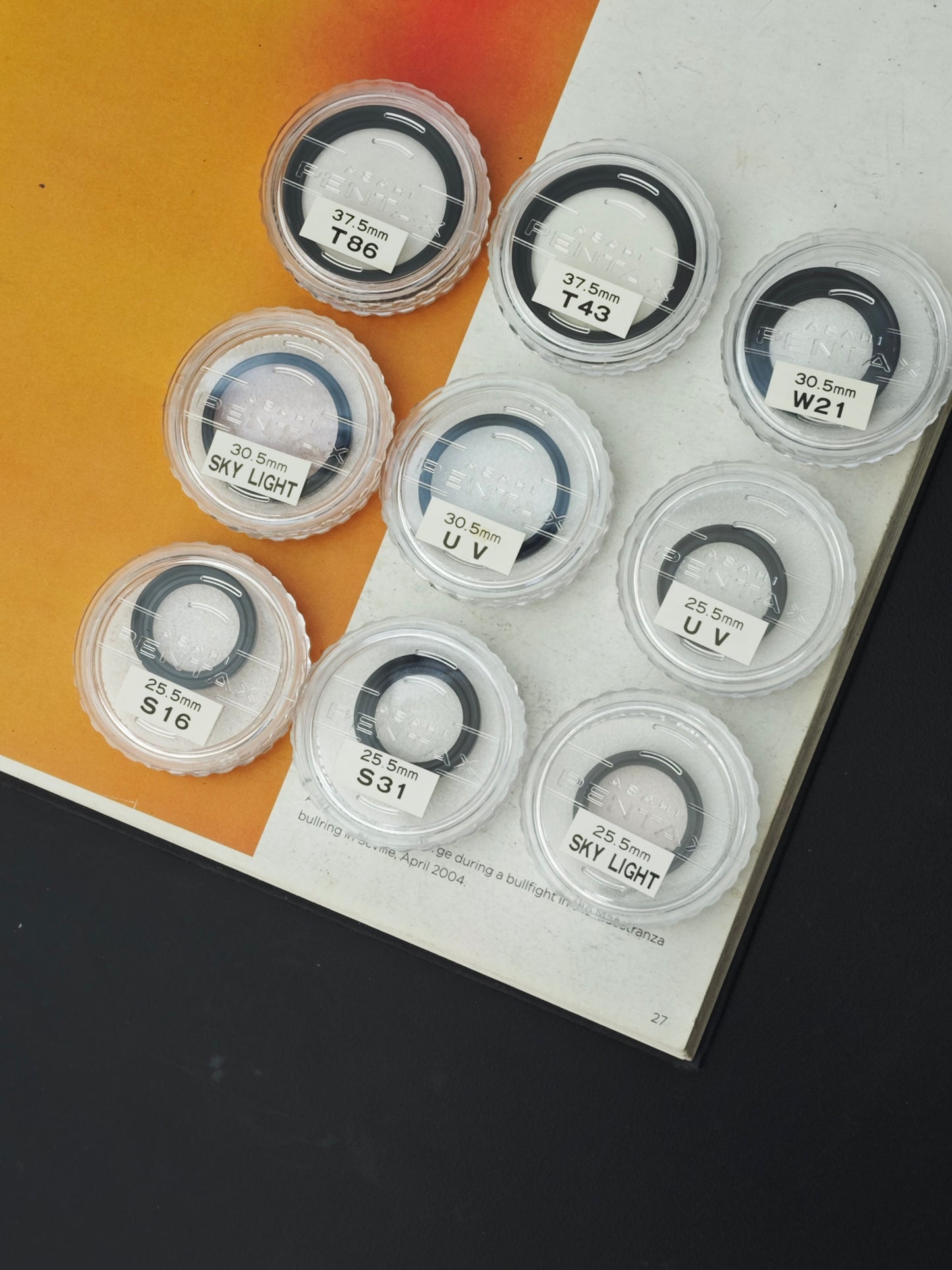 Asahi Pentax Auto 110 with 24mm F2.8, 50mm F2.8, Close-Up Lens 30.5mm