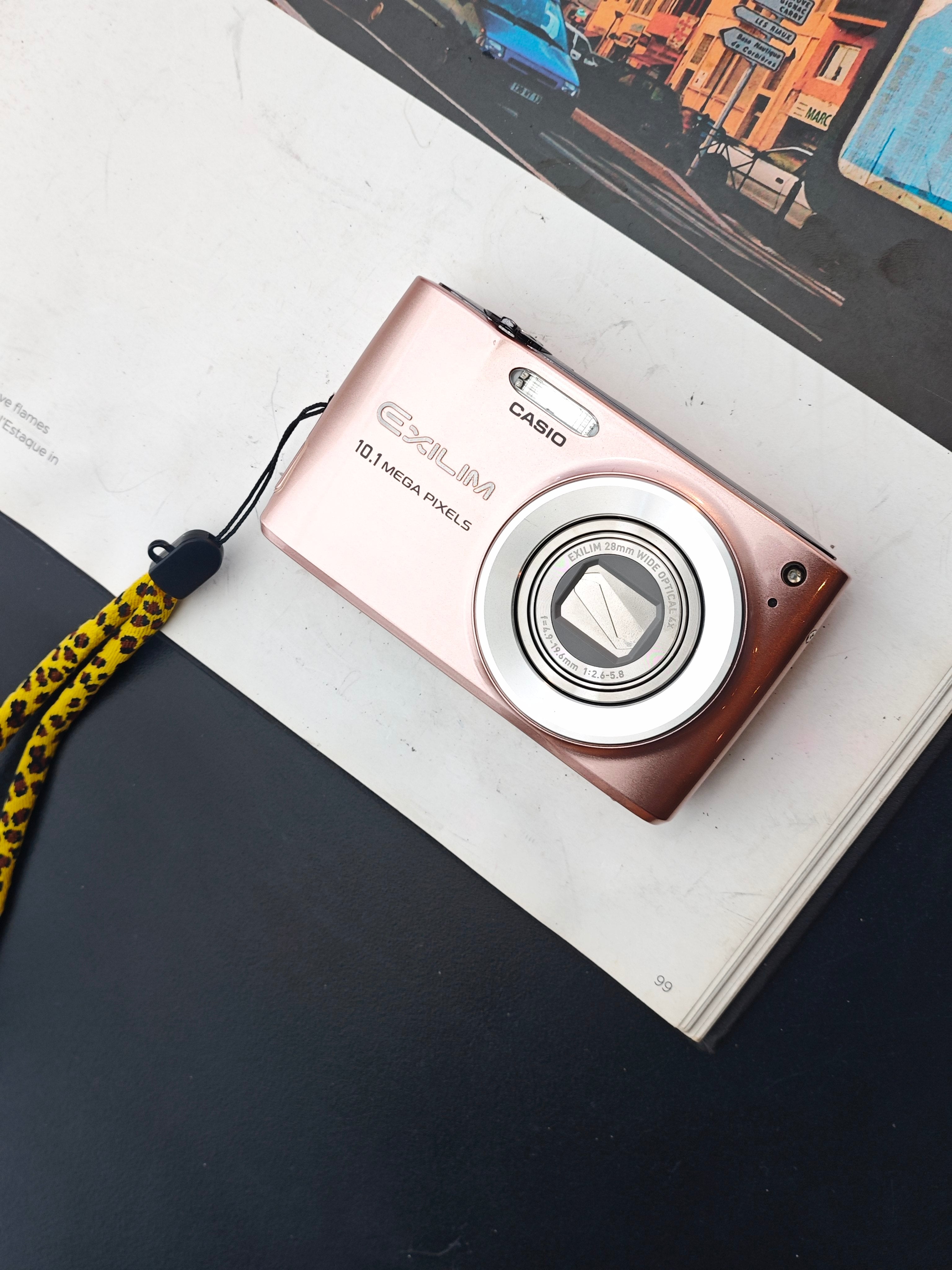 Casio 300 Fps Camera Used Casio EXILIM EX-Z300 Pink Digital Camera 