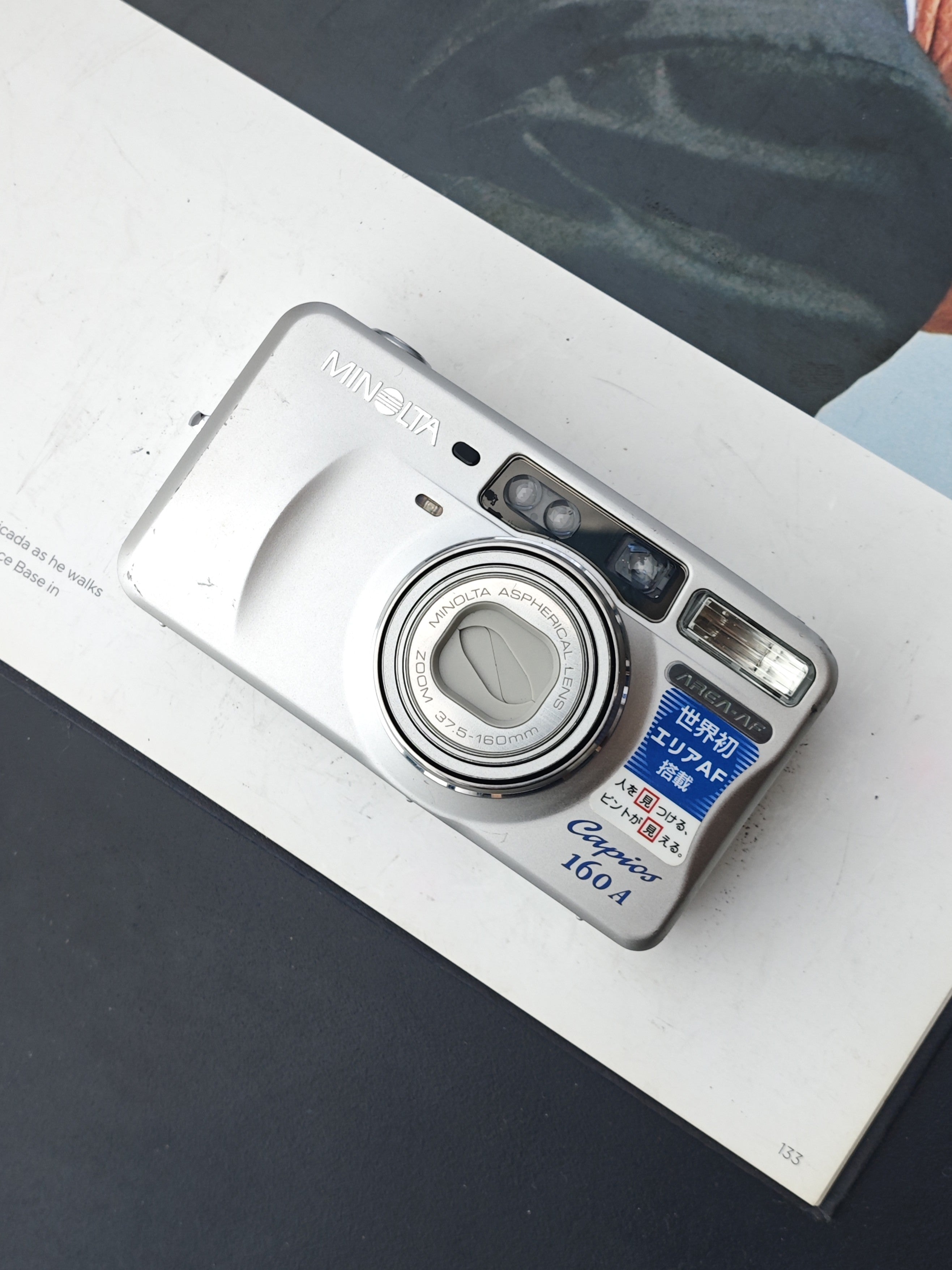 MINOLTA Capios 160A AREA-AF カメラ 動作確認済 MINOLTA Capios 160A