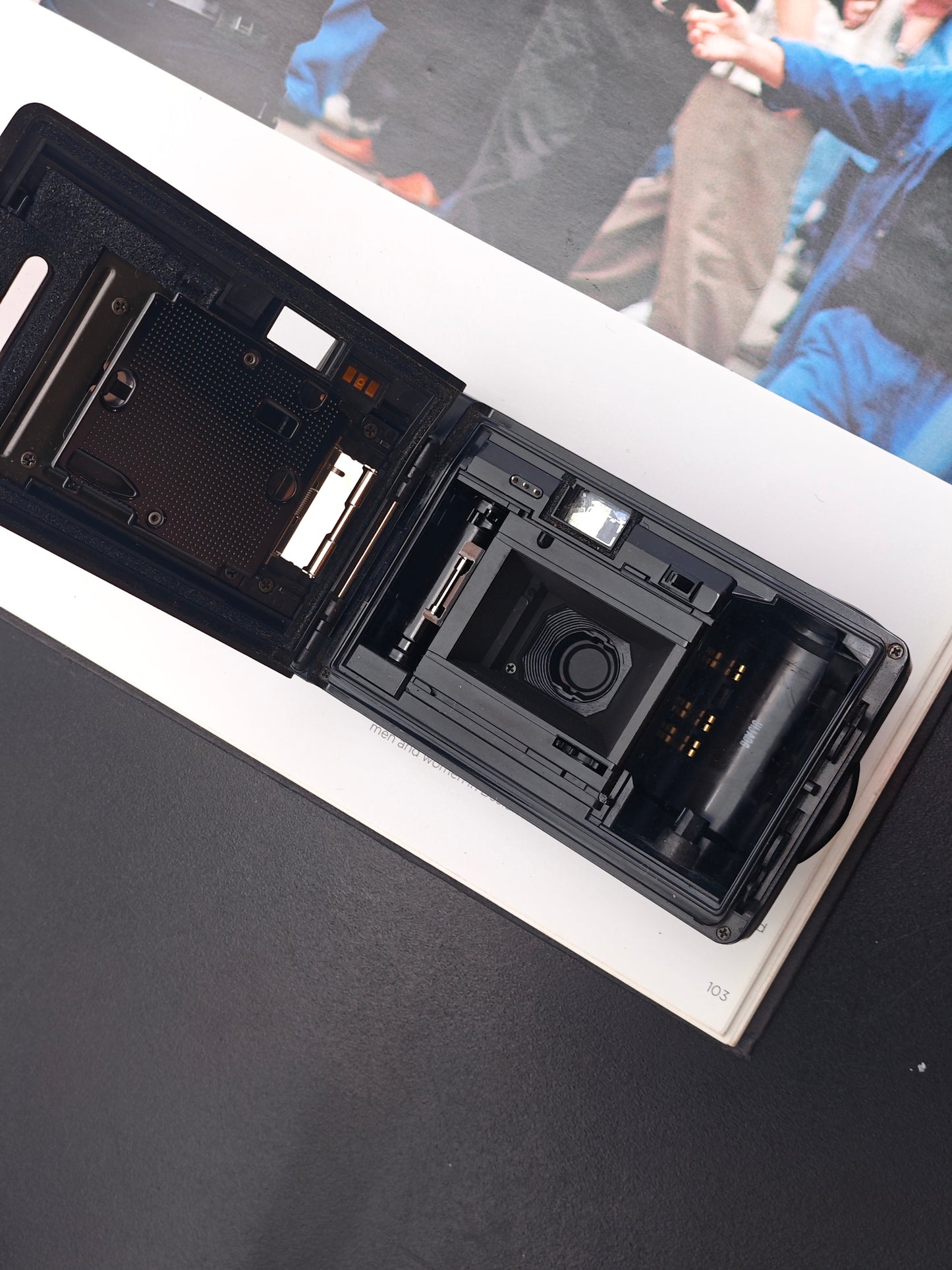 Olympus AF-10 Super Quartz date