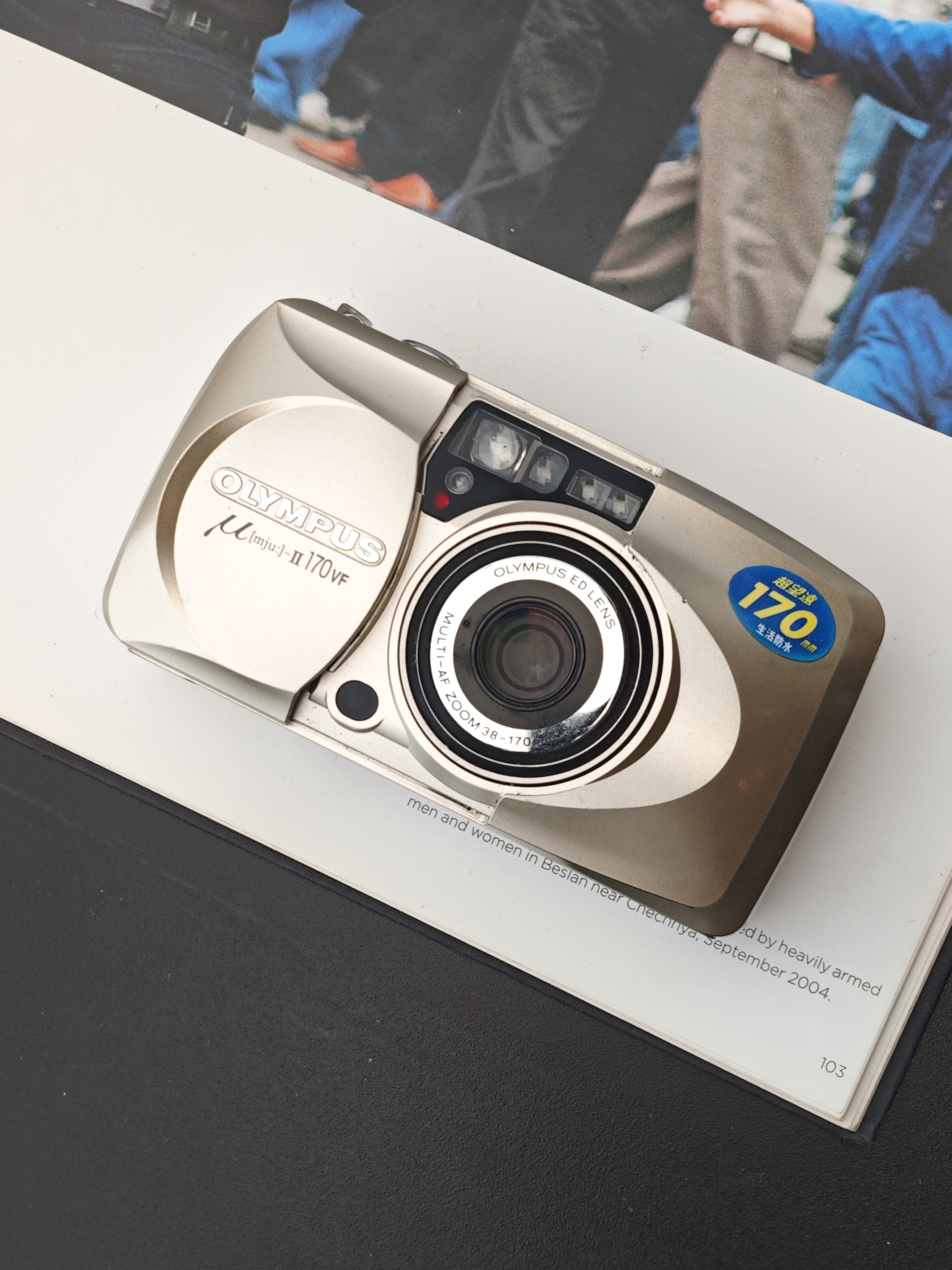 Olympus mju μ II 170 VF #2115 Olympus Mju II Zoom 170 Quartzdate – Retro Camera Shop