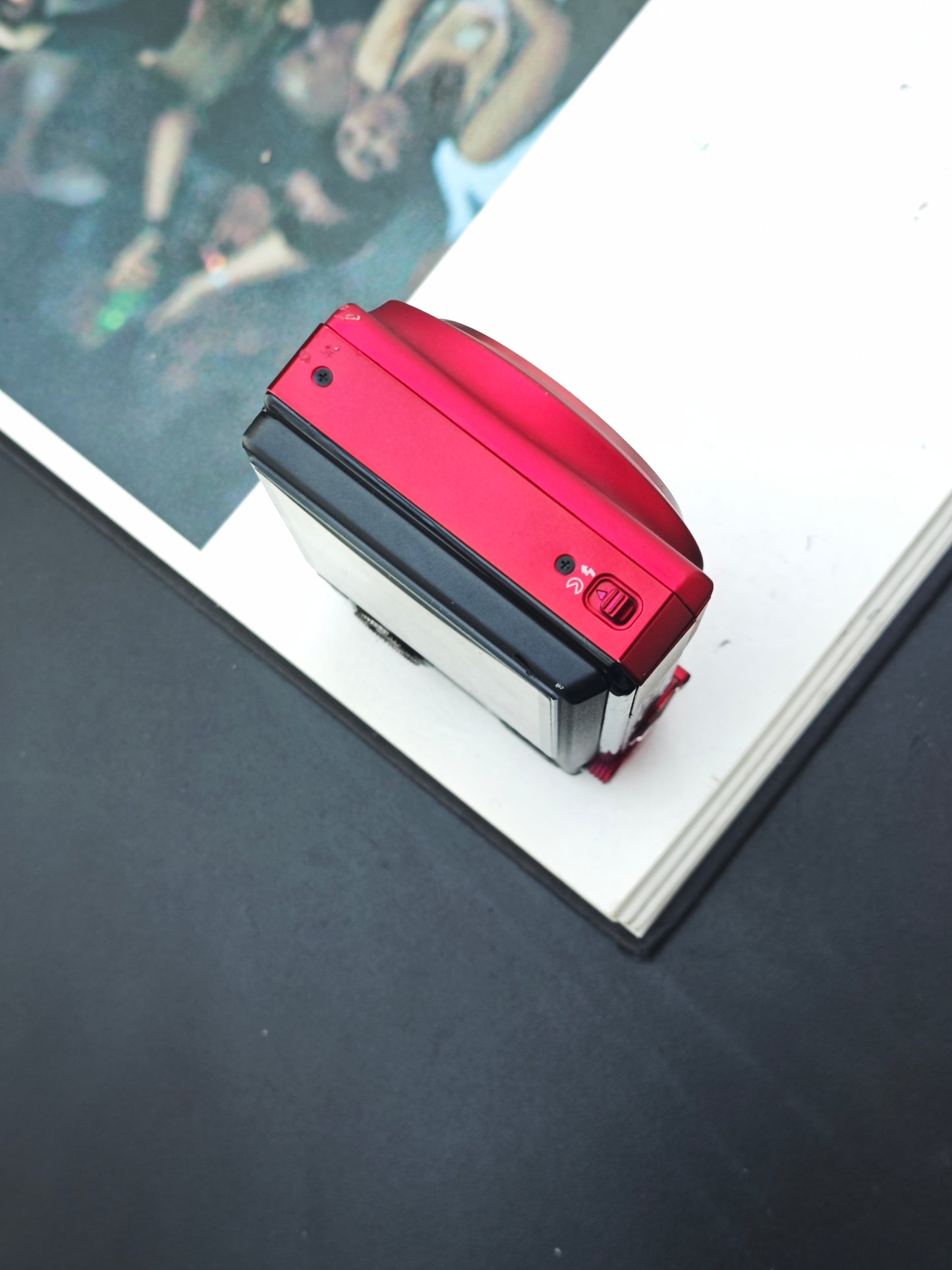 Used Nikon Coolpix S9100 red Digital Camera