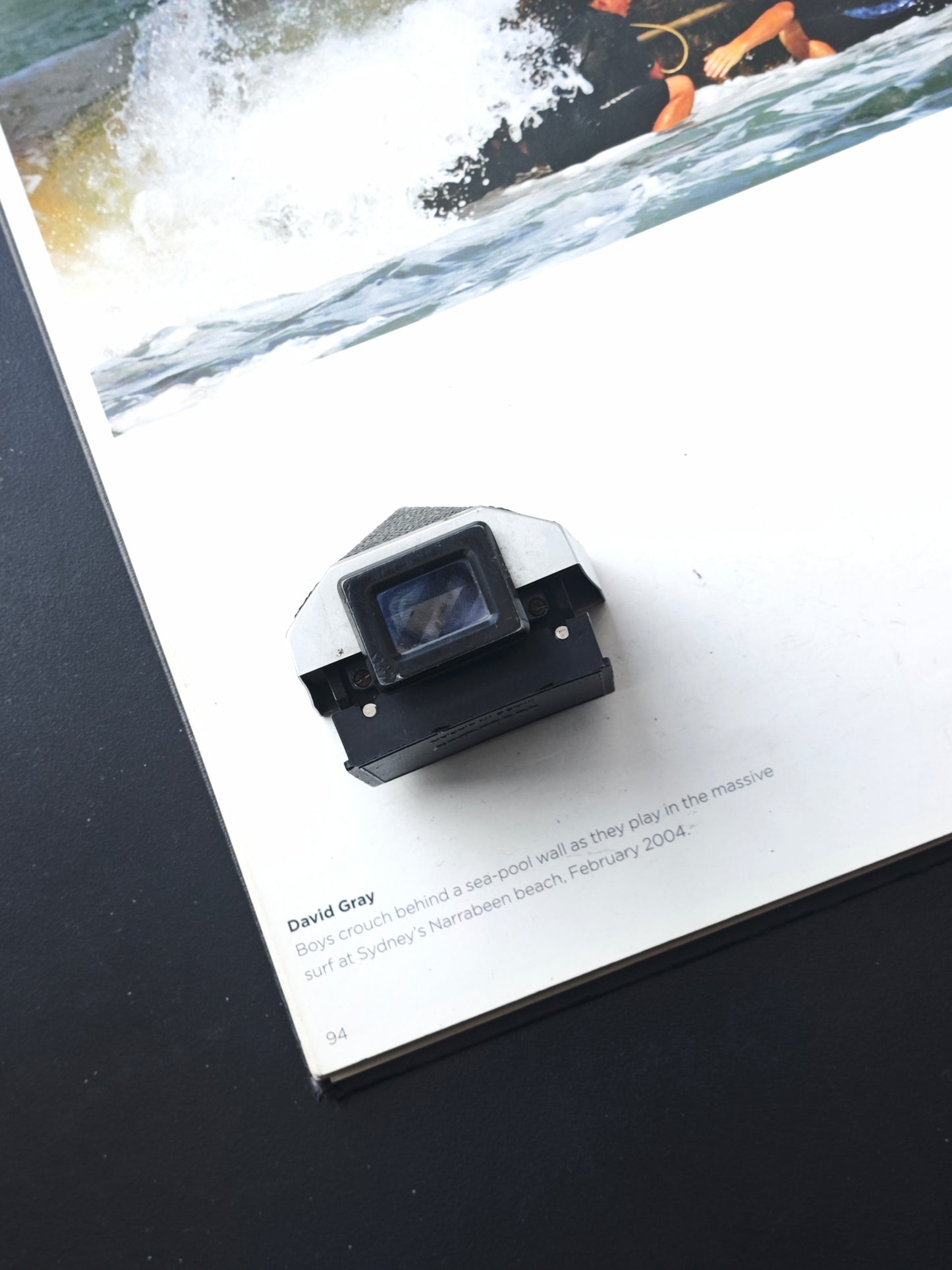 Nikon F prism eye level finder silver