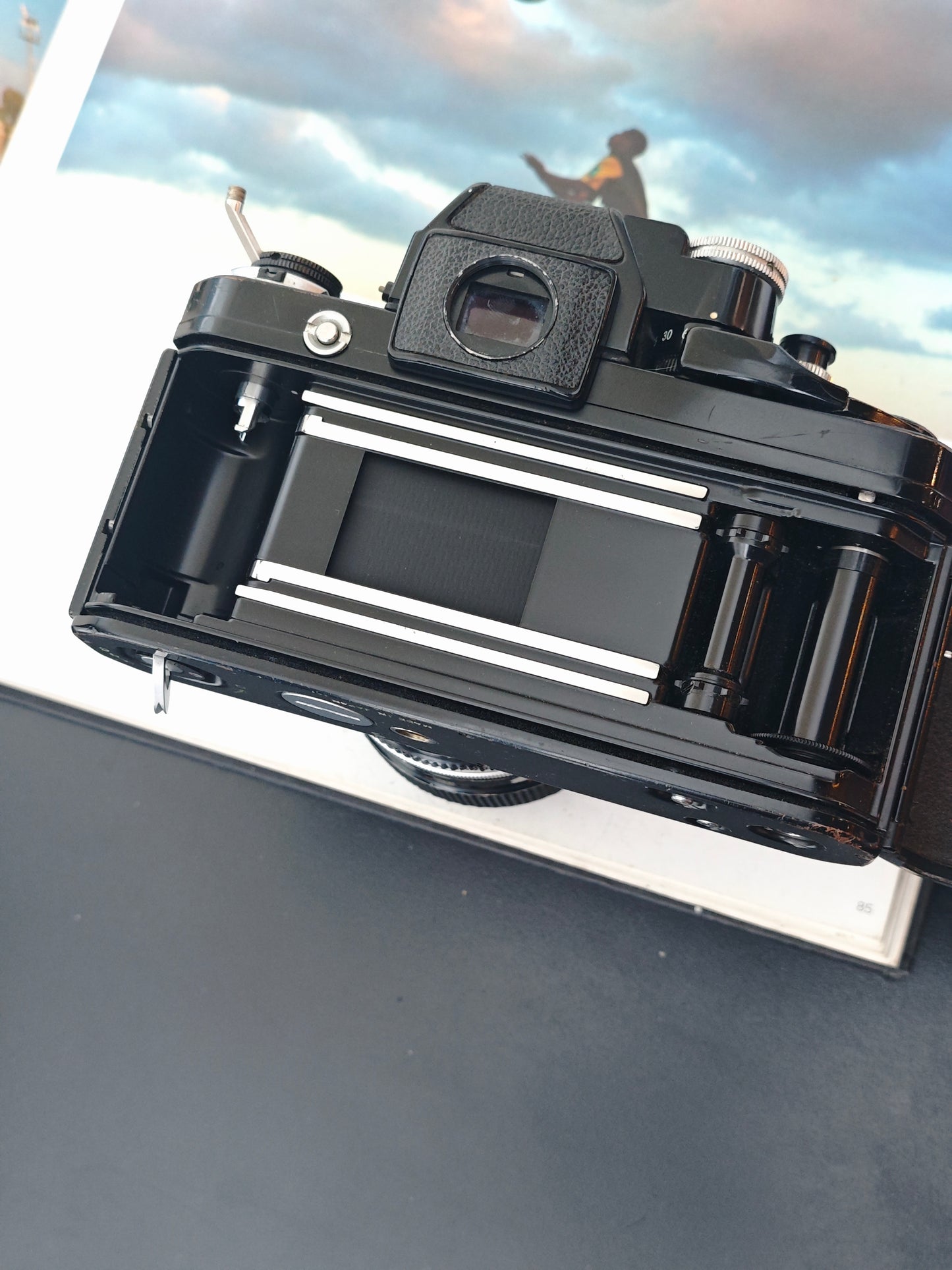 Nikon F2 Photomic black with Nikon Micro-Nikkor-P.C Auto 55mm F3.5