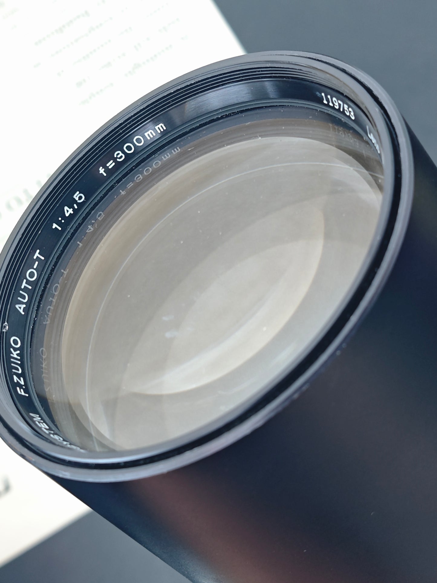 Olympus OM-System F.Zuiko Auto-T 300mm F4.5