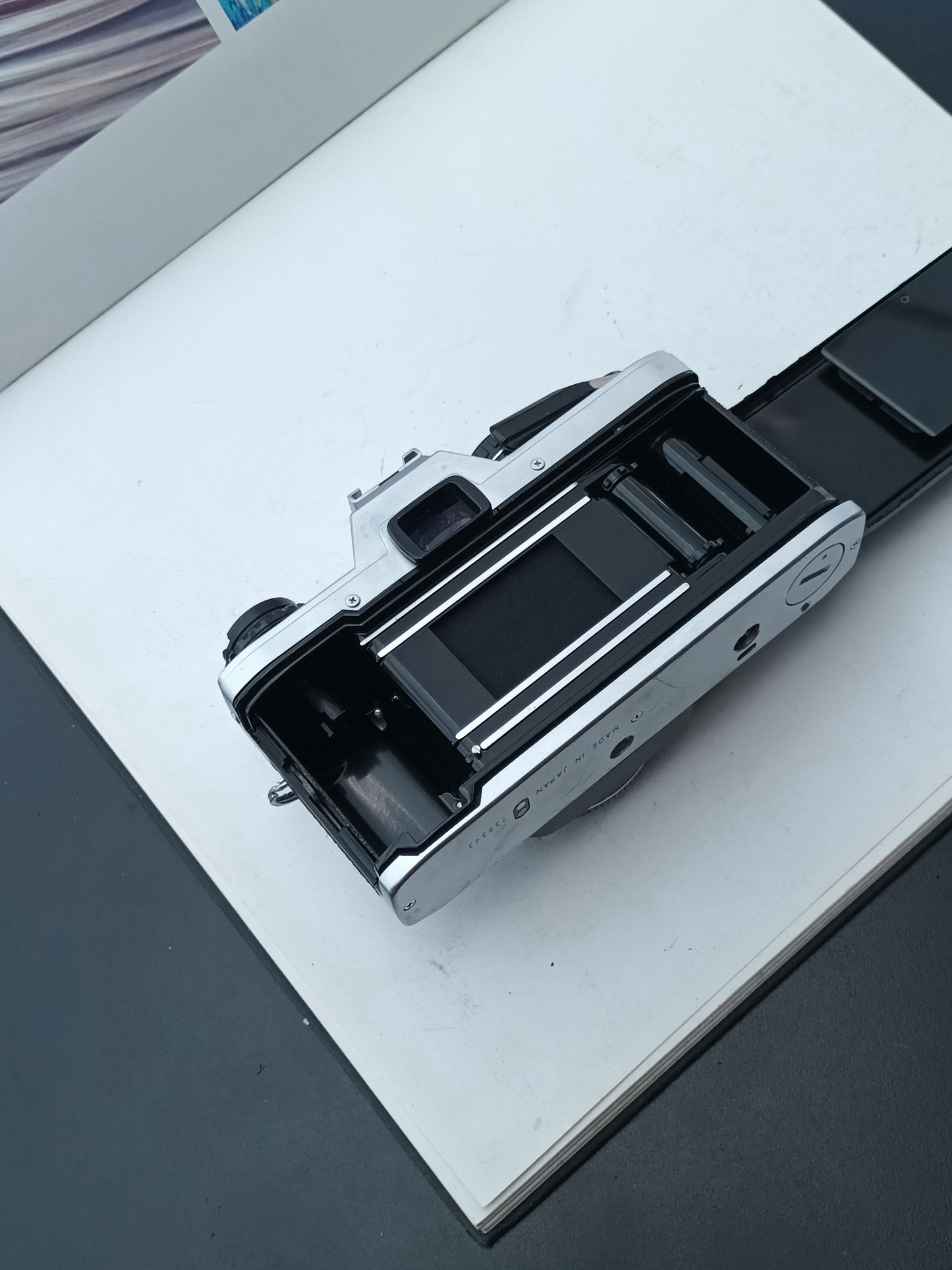 Olympus OM-10 silver body