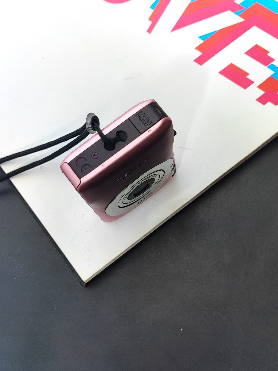 Used Canon IXY 200F pink Digital Camera