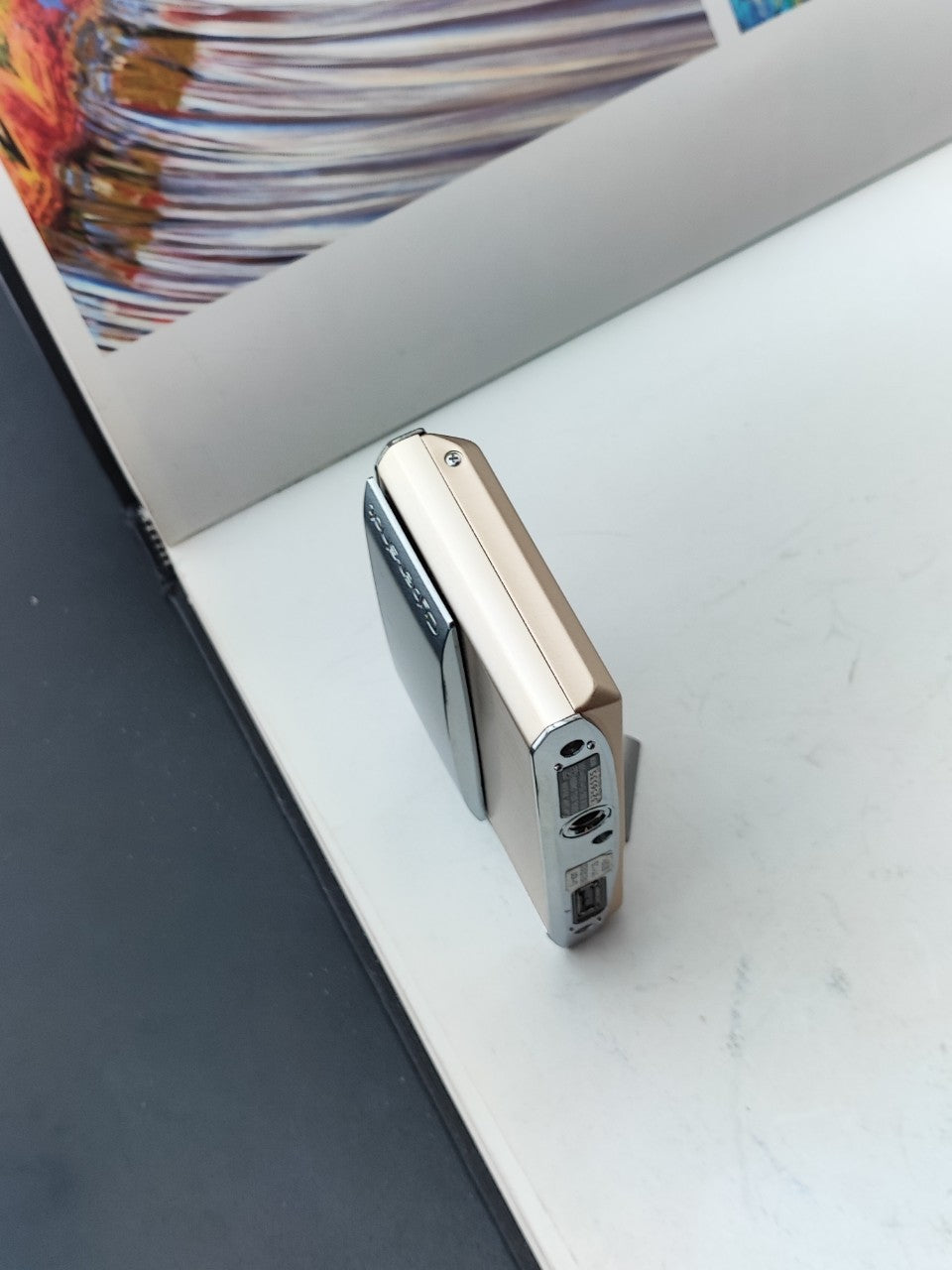 Used Sony Cyber-shot DSC-T5 silver Digital Camera (With box)