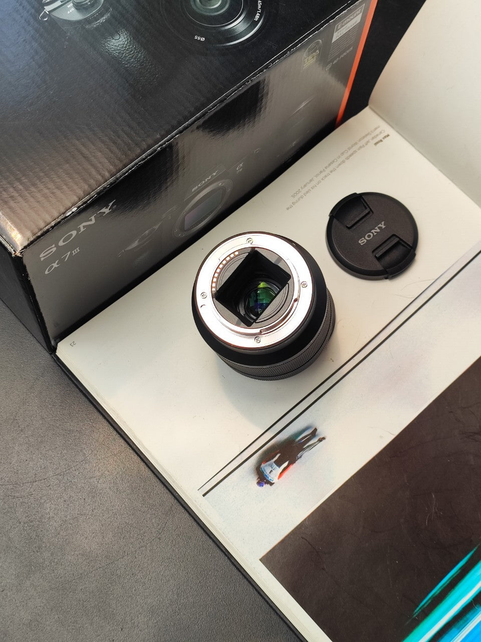 SONY α7III ILCE-7M3K with lens