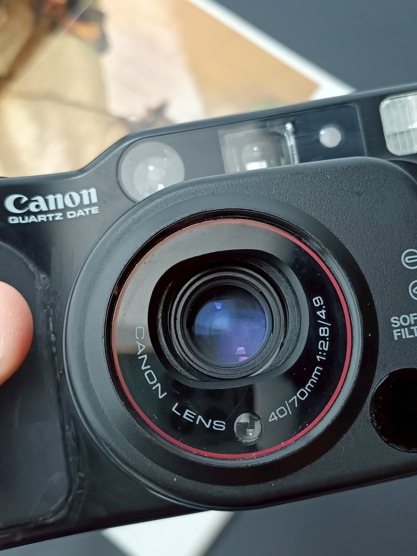 Canon Autoboy TELE Quartz Date #1649869