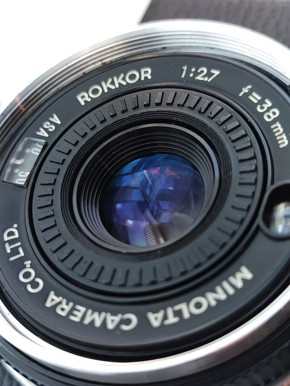 Minolta Hi-Matic F silver