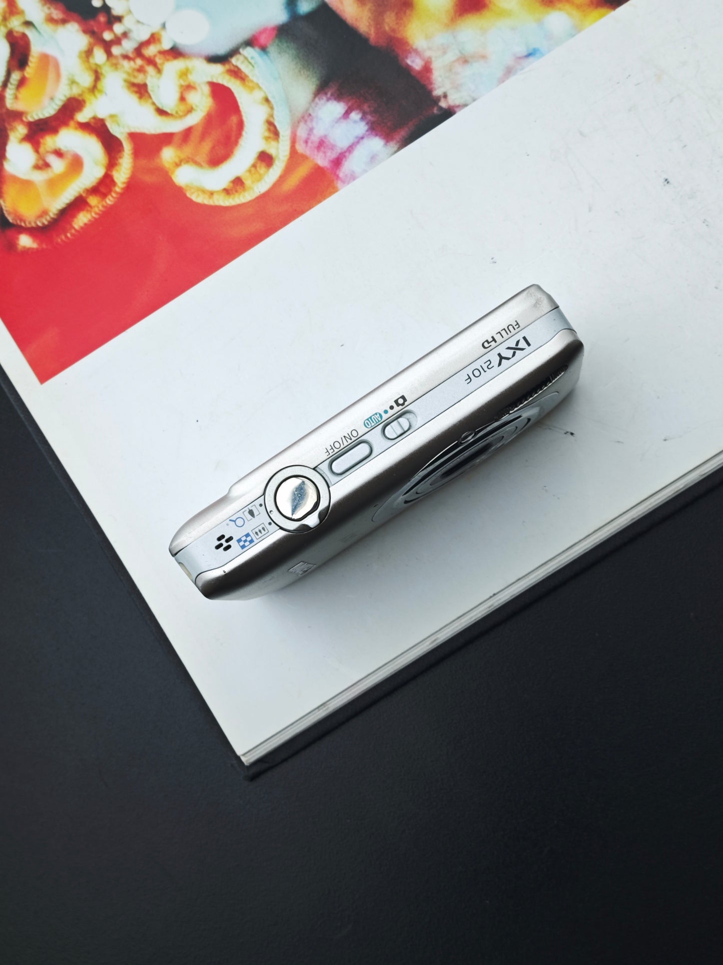 Used Canon IXY 210F silver Digital Camera