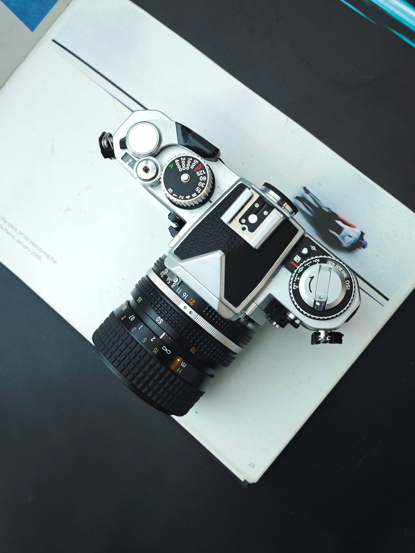 Nikon FM3A silver with Zoom-Nikkor 35-70mm F3.3-4.5