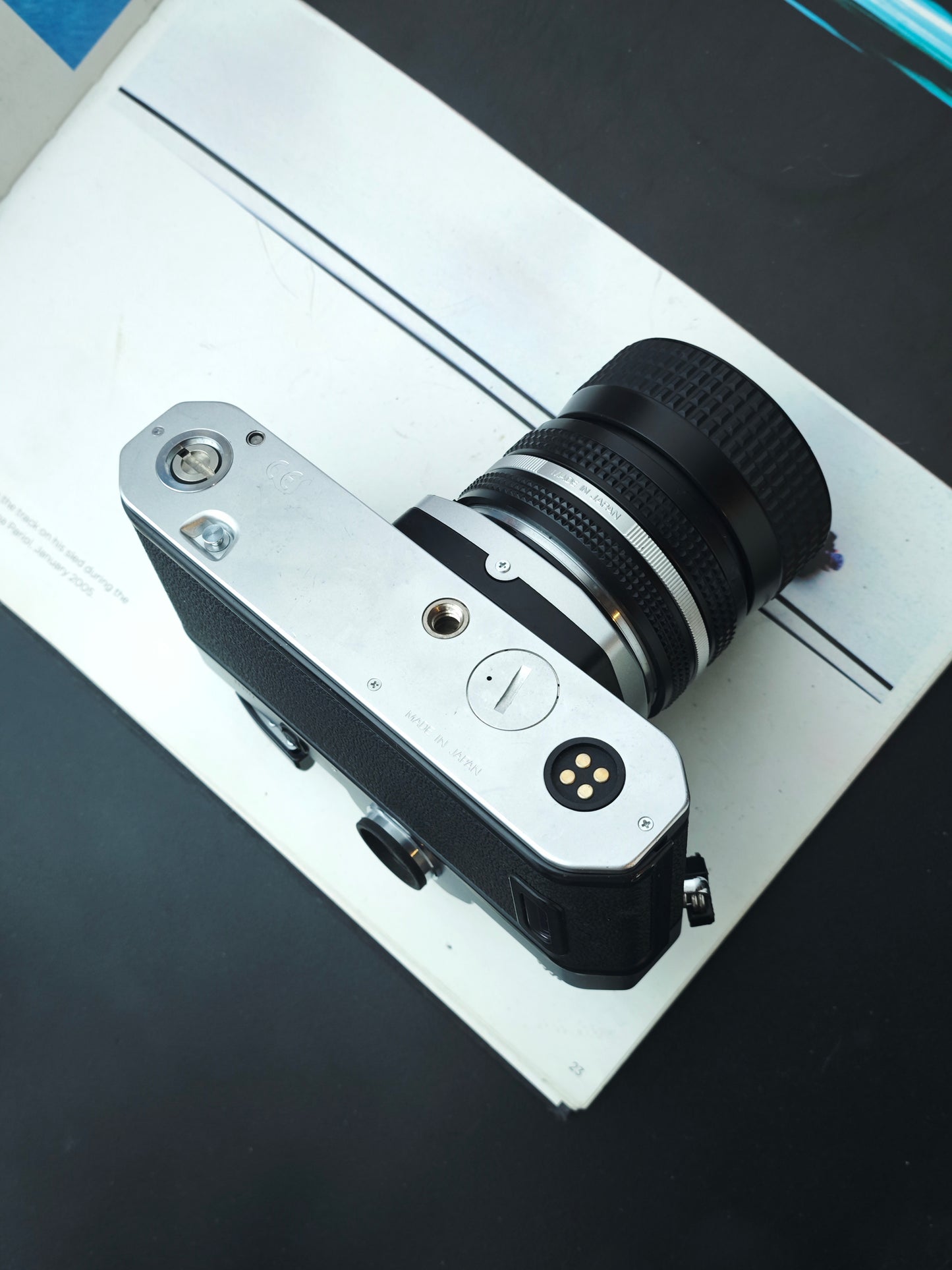 Nikon FM3A silver with Zoom-Nikkor 35-70mm F3.3-4.5