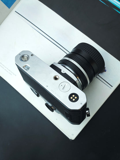 Nikon FM3A silver with Zoom-Nikkor 35-70mm F3.3-4.5