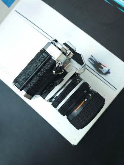 Nikon FM3A silver with Zoom-Nikkor 35-70mm F3.3-4.5