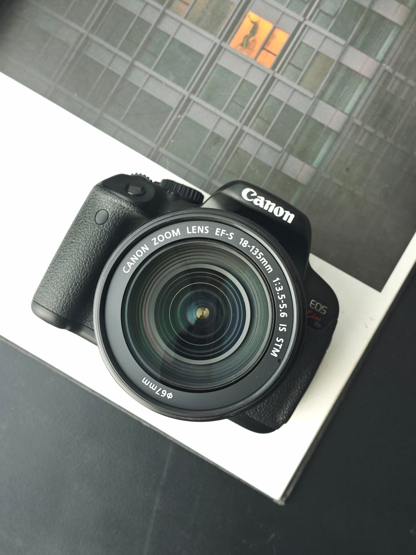 Used Canon EOS Kiss X6i with EF-S 18-135mm F3.5-5.6 IS STM [No charger]