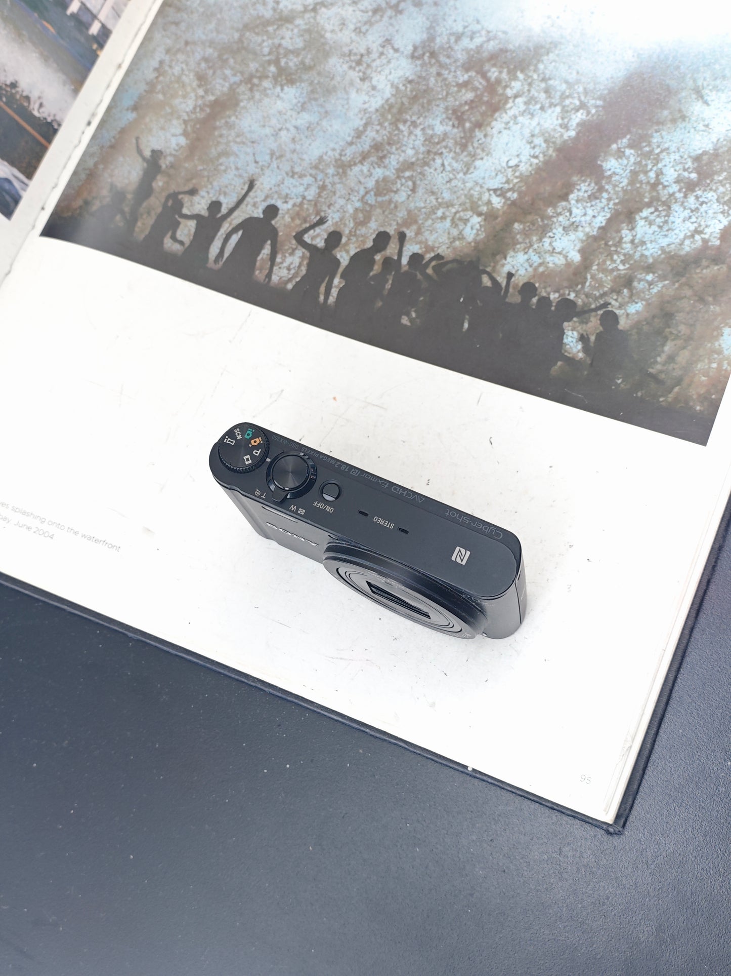 Used Sony Cyber Shot DSC-WX350 black Digital Camera [JPN only, No charger] #0319497