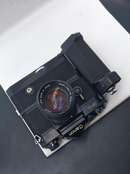 [Sold As-Is] Canon F-1 with Canon FD 50mm F1.4 S.S.C.