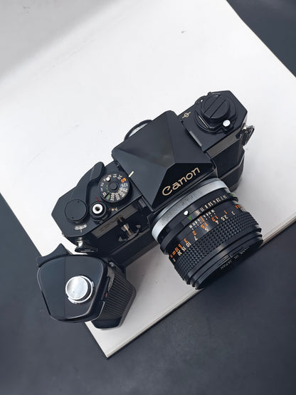 [Sold As-Is] Canon F-1 with Canon FD 50mm F1.4 S.S.C.