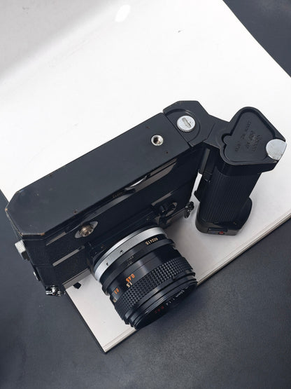 [Sold As-Is] Canon F-1 with Canon FD 50mm F1.4 S.S.C.