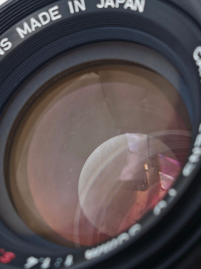 [Sold As-Is] Canon F-1 with Canon FD 50mm F1.4 S.S.C.