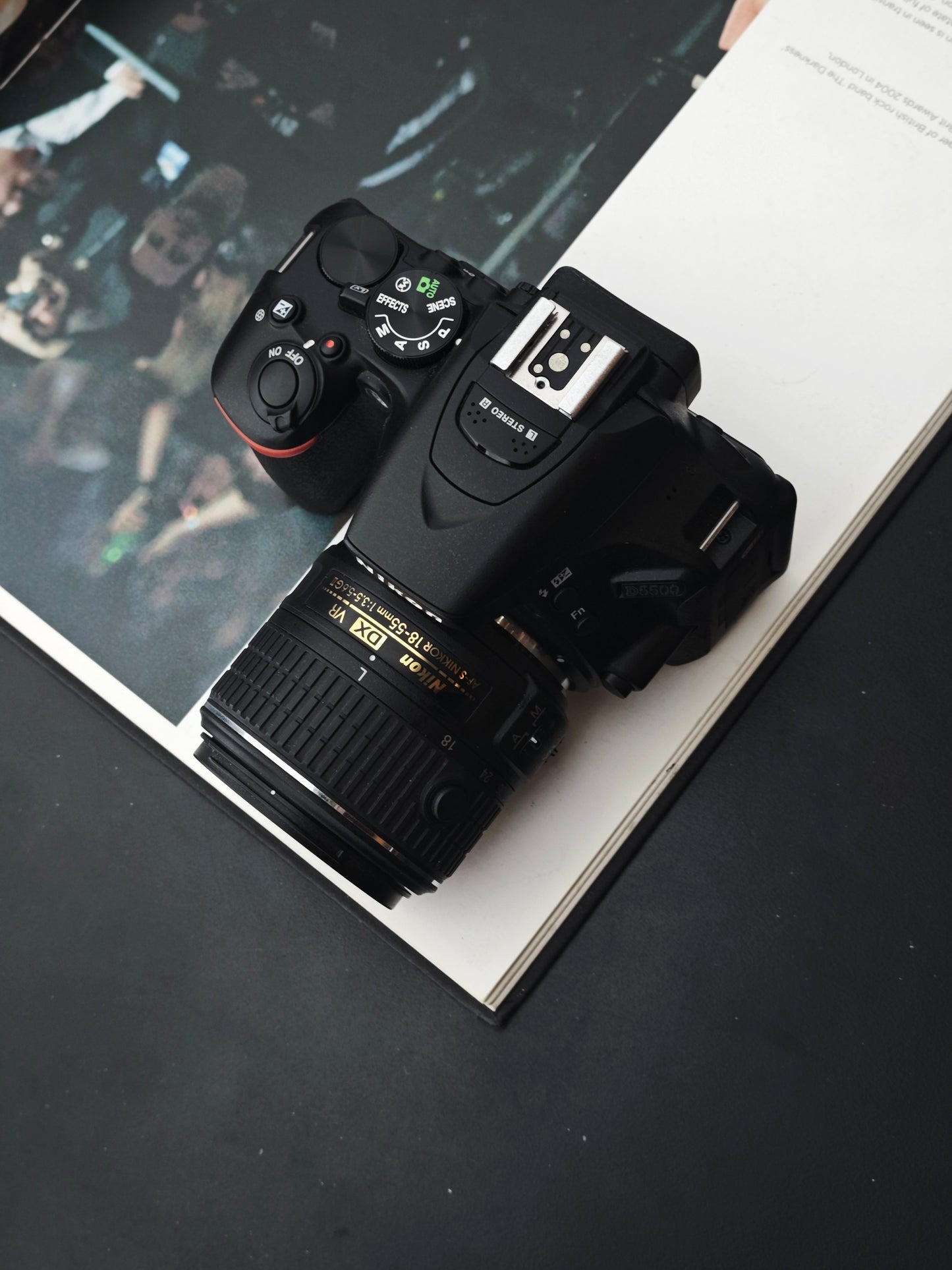 Used Nikon D5500 with Nikon DX VR AF-S 18-55mm F3.5-5.6 G II Digital Camera