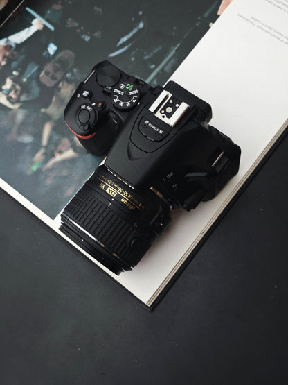 Used Nikon D5500 with Nikon DX VR AF-S 18-55mm F3.5-5.6 G II Digital Camera