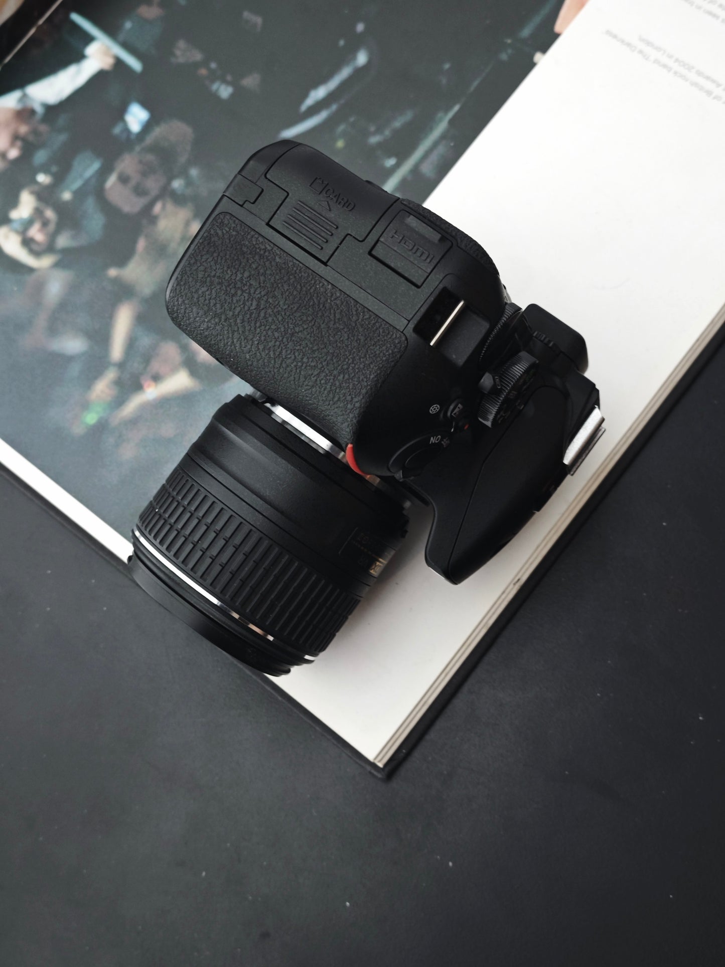 Used Nikon D5500 with Nikon DX VR AF-S 18-55mm F3.5-5.6 G II Digital Camera