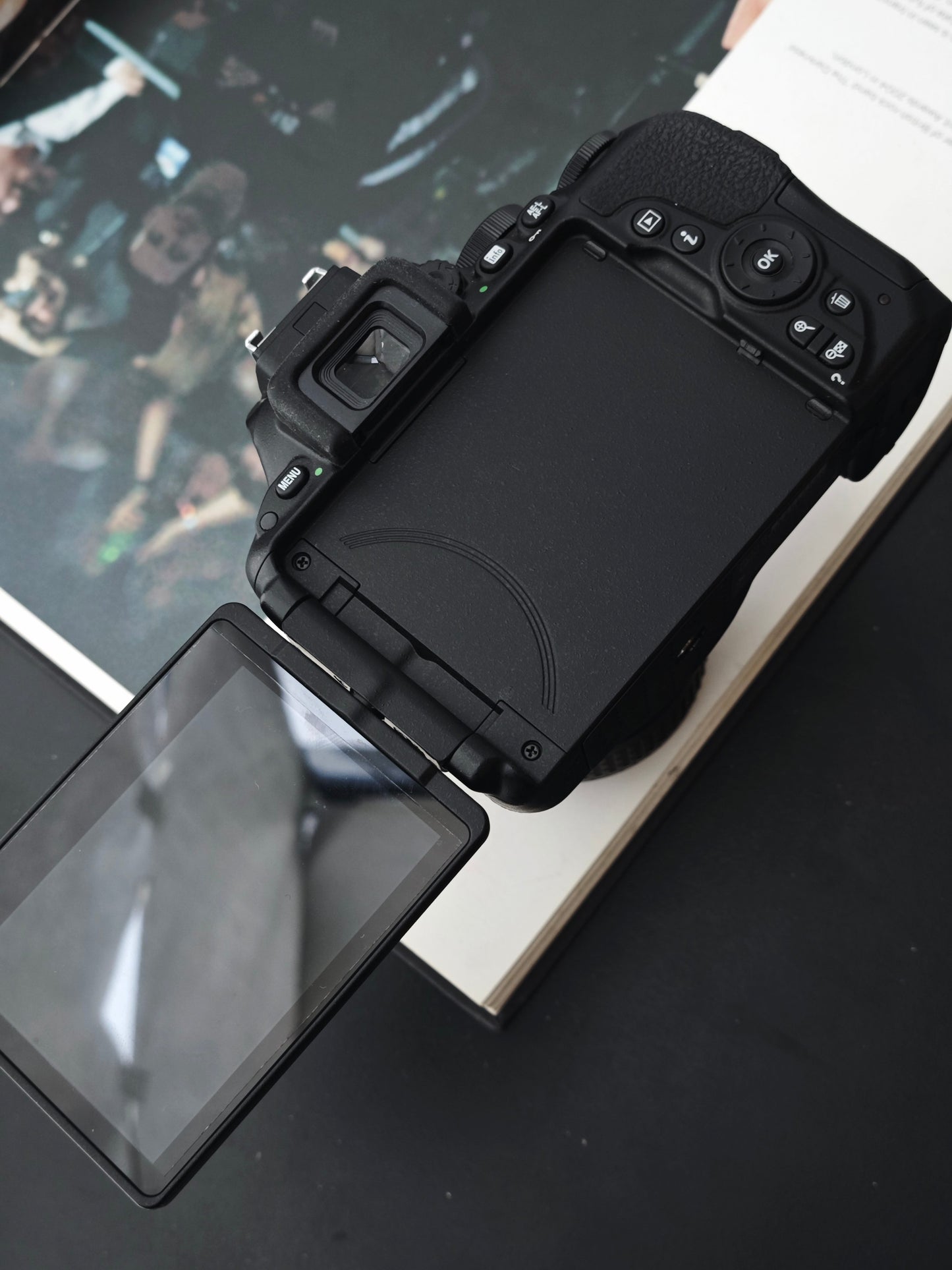 Used Nikon D5500 with Nikon DX VR AF-S 18-55mm F3.5-5.6 G II Digital Camera