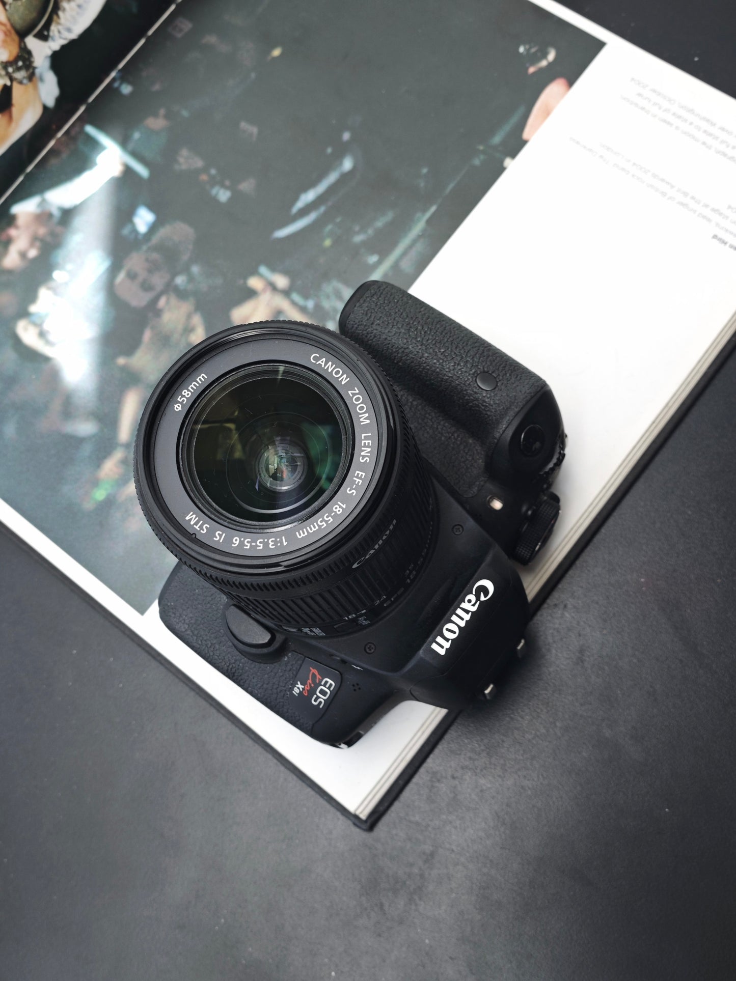 Used Canon EOS Kiss X8i with EF-S 18-55mm IS STM [No charger]