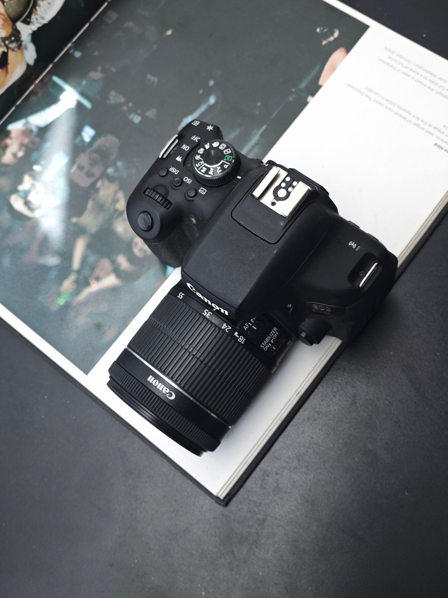 Used Canon EOS Kiss X8i with EF-S 18-55mm IS STM [No charger]