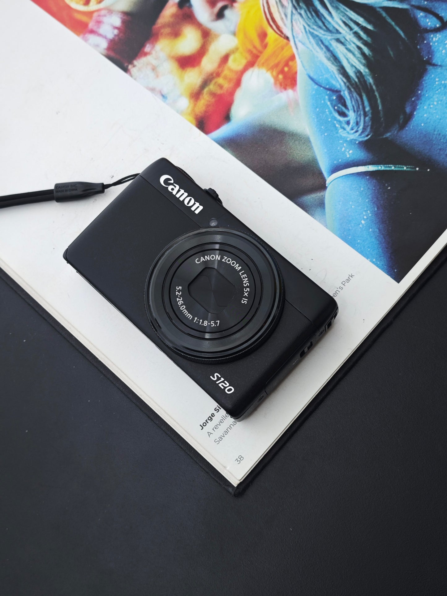 Used Canon PowerShot S120 black Digital Camera