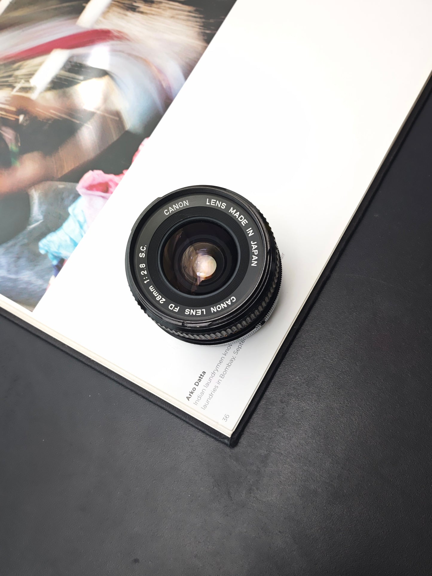 Canon Lens FD 28mm F2.8 S.C.