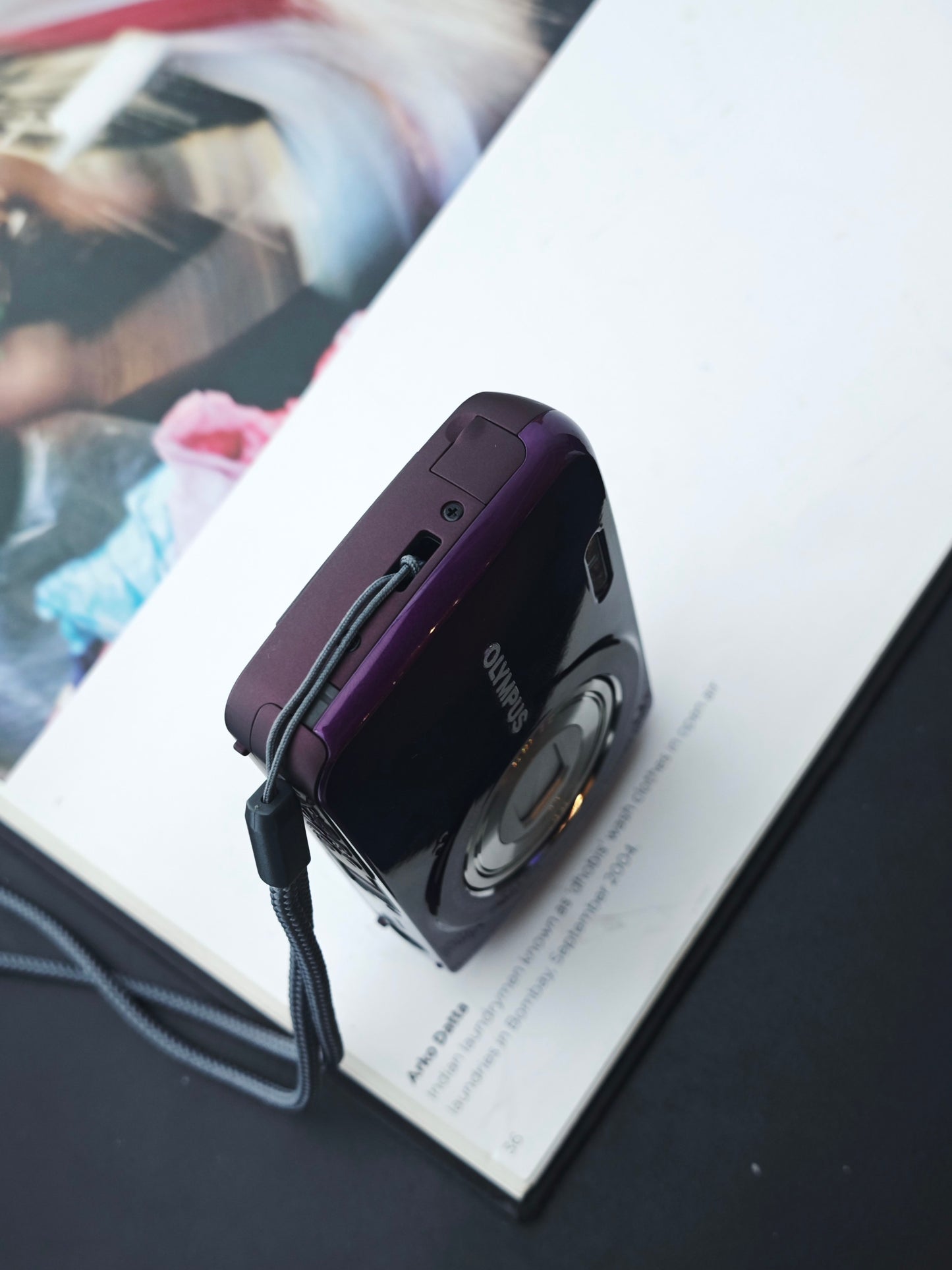 Used Olympus VH-210 purple Digital Camera [No charger]