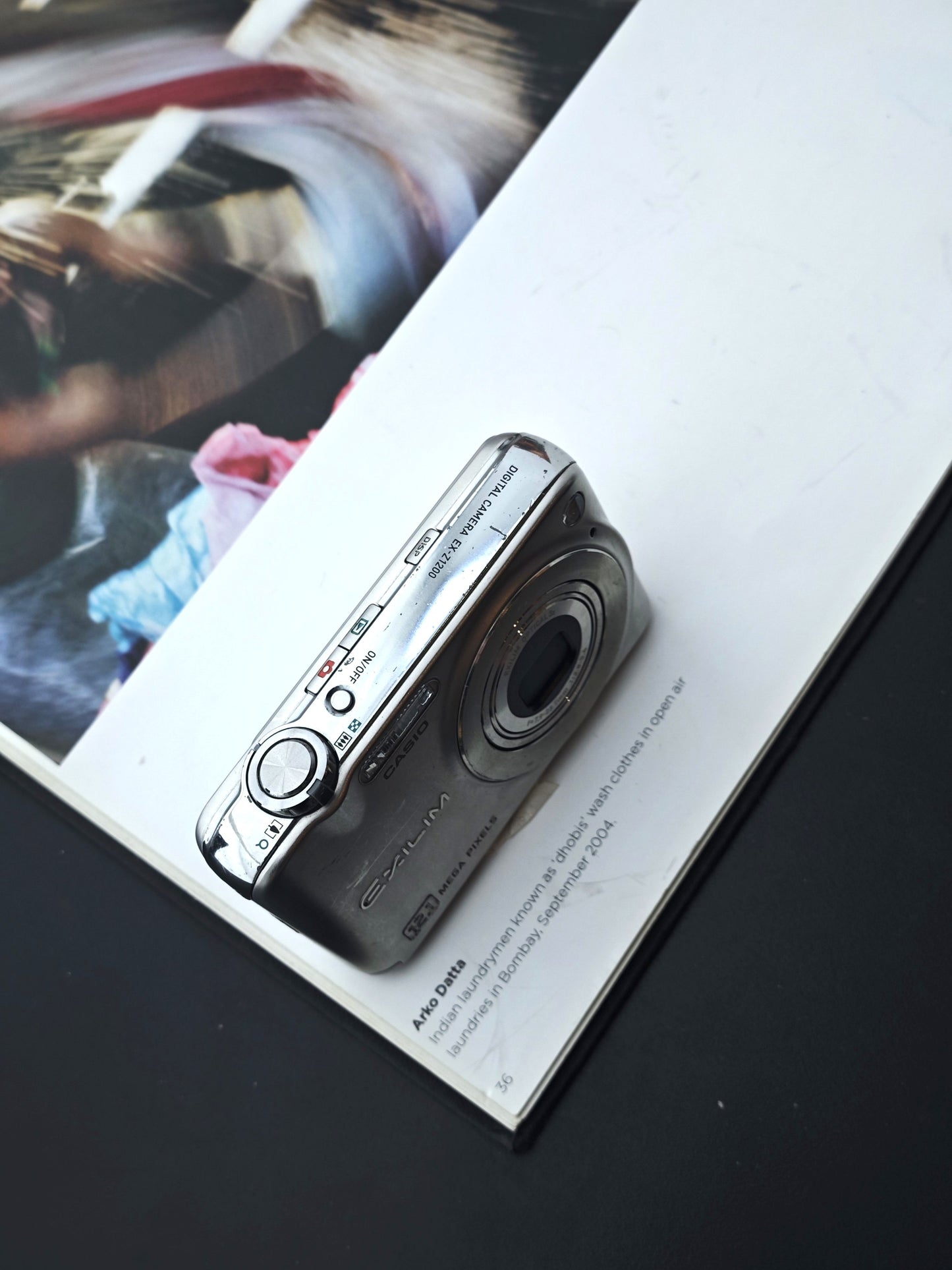 Used Casio EXILIM EX-Z1200 Digital Camera [No charger]