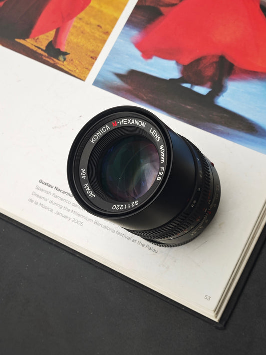 Konica M-Hexanon Lens 90mm F2.8 [M-mount]