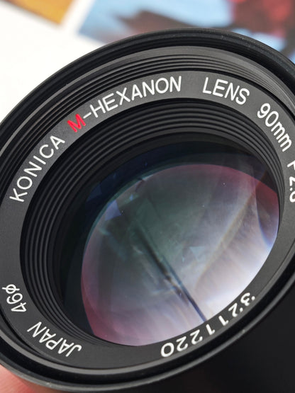 Konica M-Hexanon Lens 90mm F2.8 [M-mount]