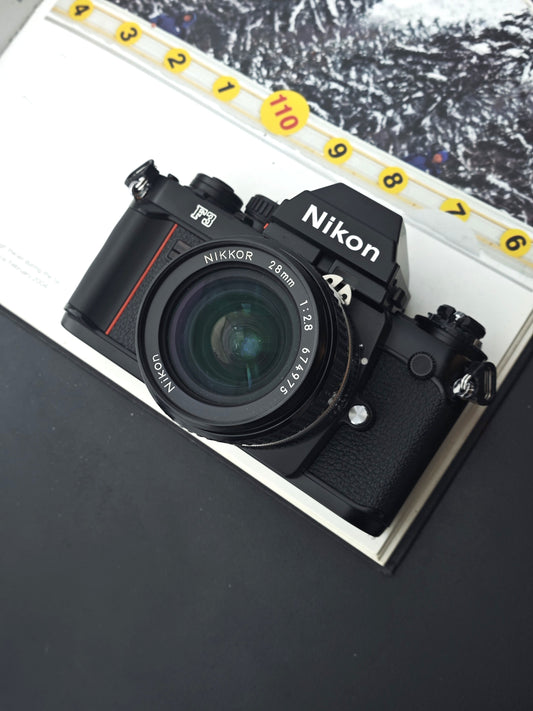 Nikon F3 with Nikon Nikkor 28mm F2.8 Ai-S