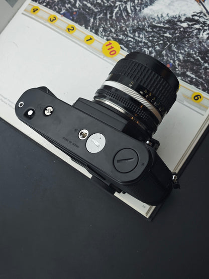 Nikon F3 with Nikon Nikkor 28mm F2.8 Ai-S