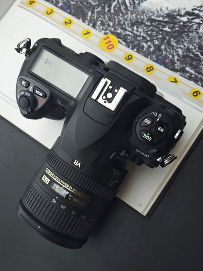 Used Nikon D200 with AF-S Nikkor 16-85 mm F3.5-5.6 G ED DX Digital Camera