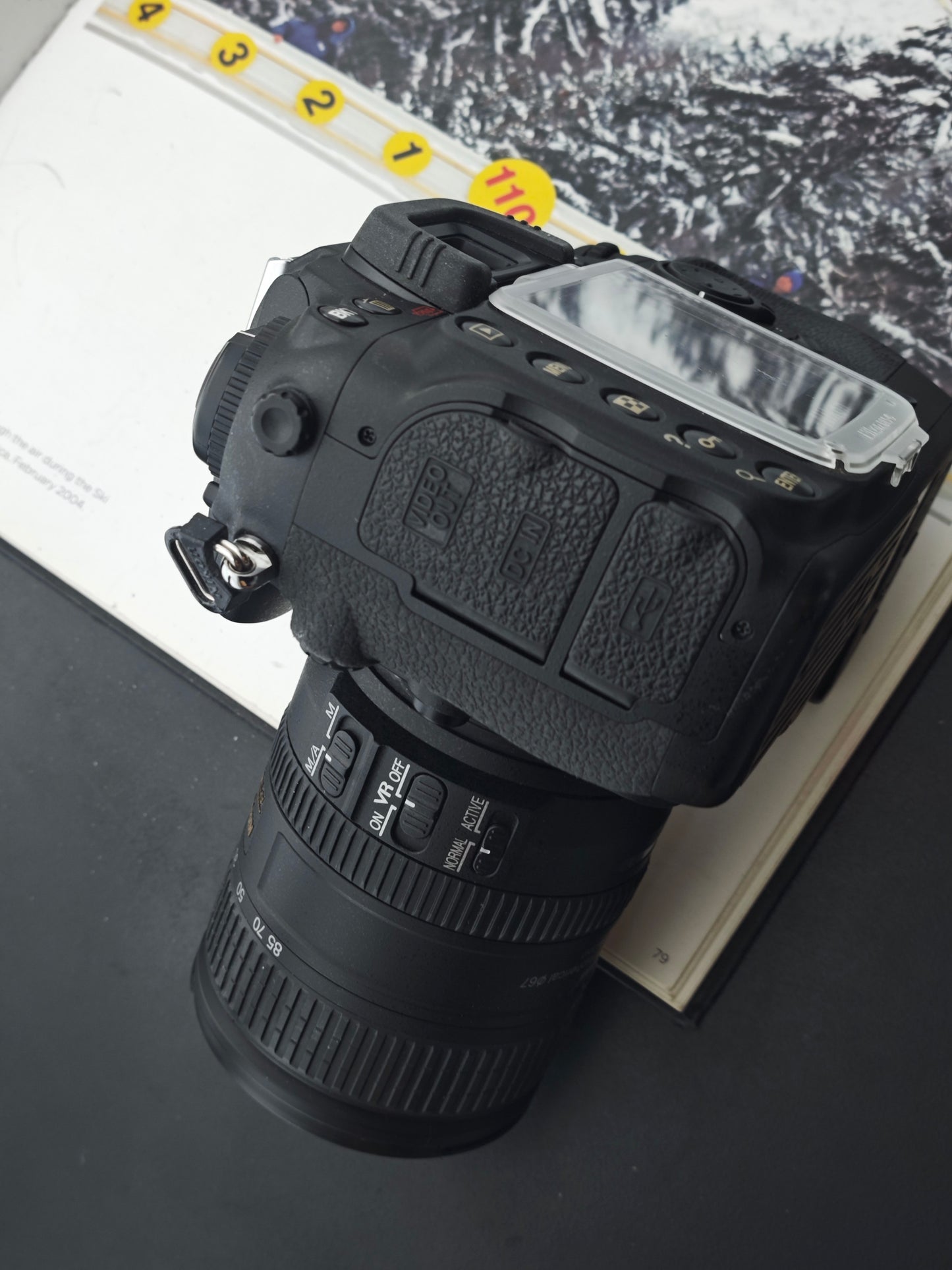 Used Nikon D200 with AF-S Nikkor 16-85 mm F3.5-5.6 G ED DX Digital Camera