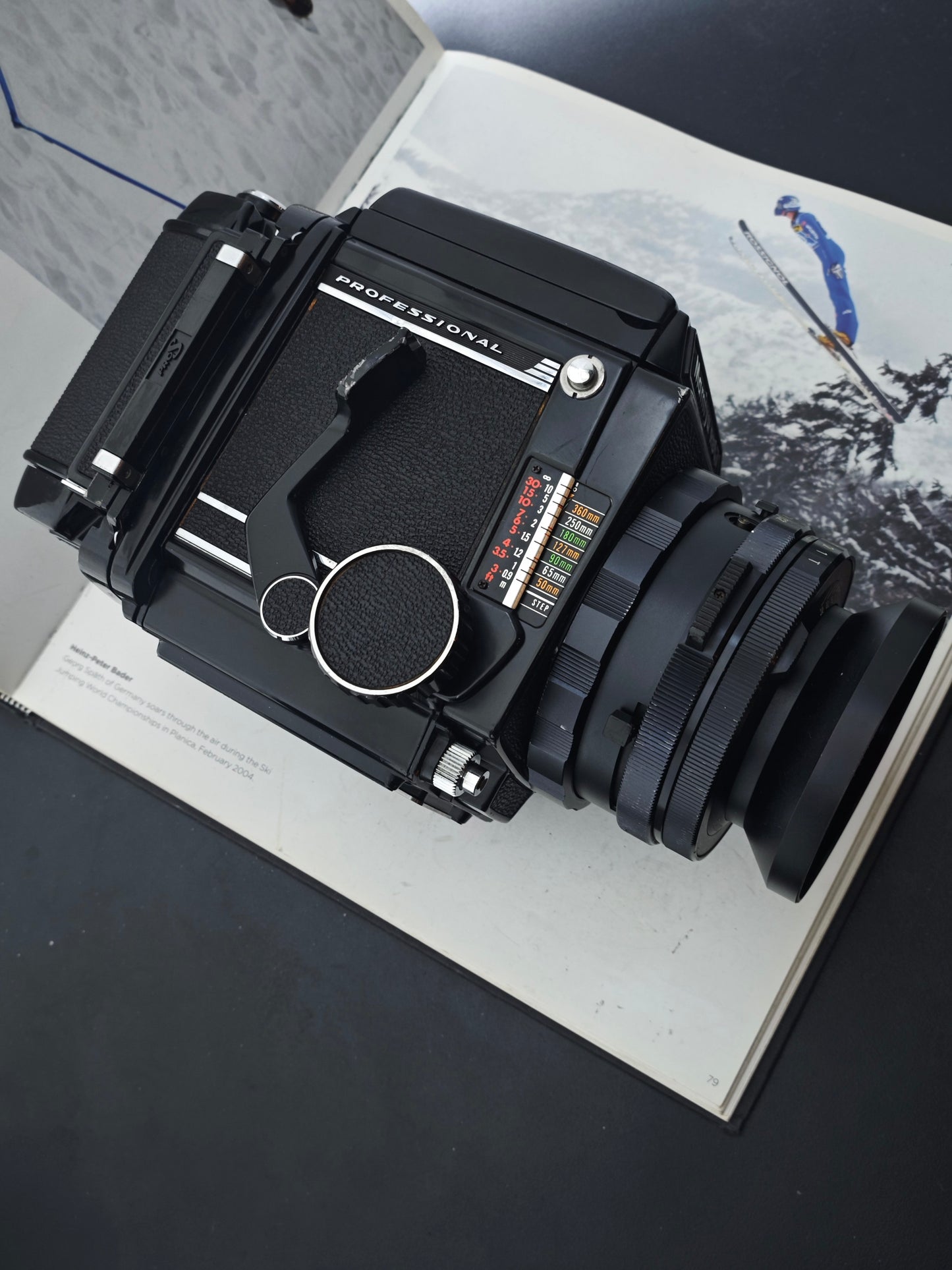 Mamiya RB67 Professional with Mamiya-Sekor 90mm F3.8