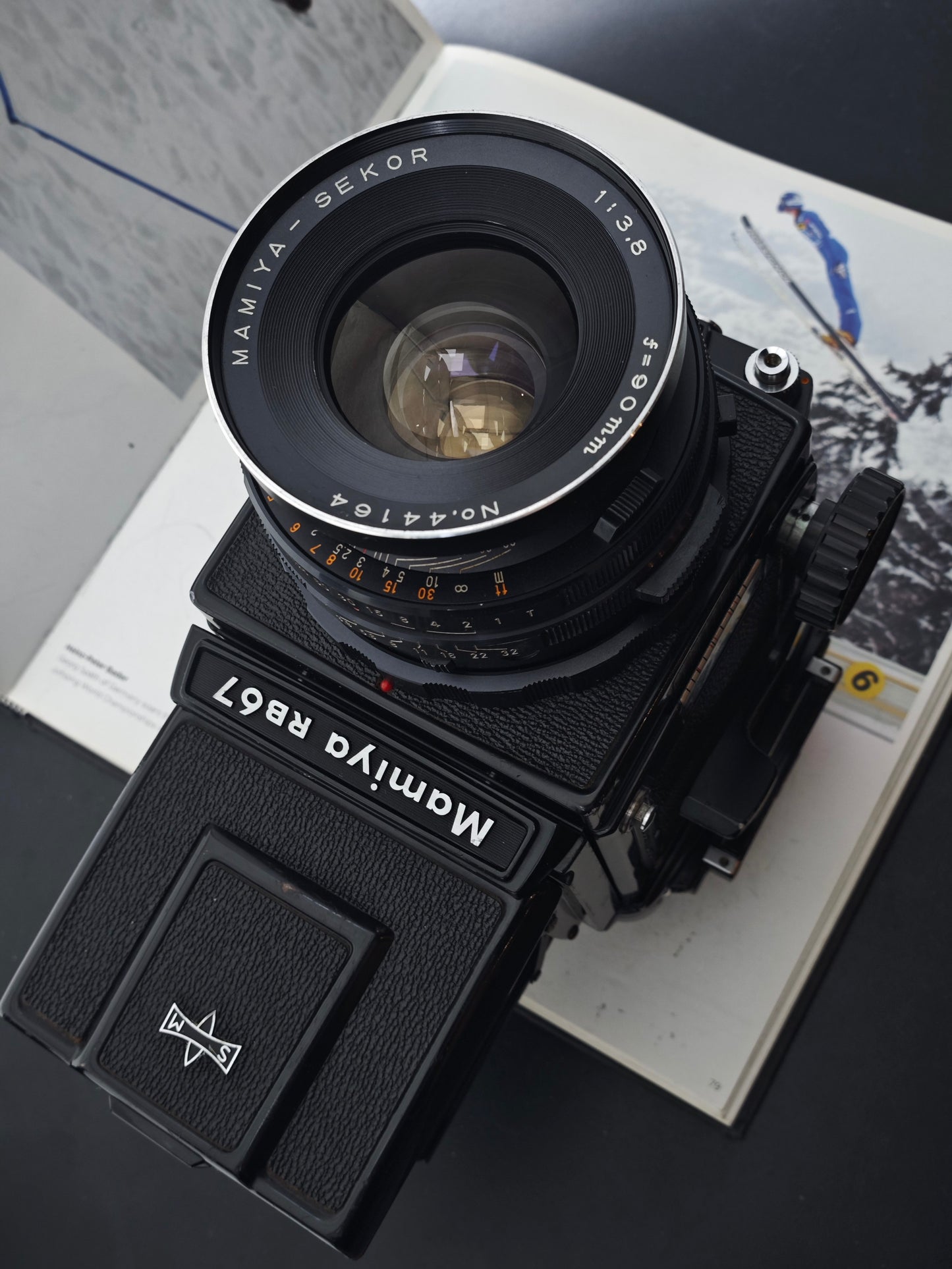 Mamiya RB67 Professional with Mamiya-Sekor 90mm F3.8