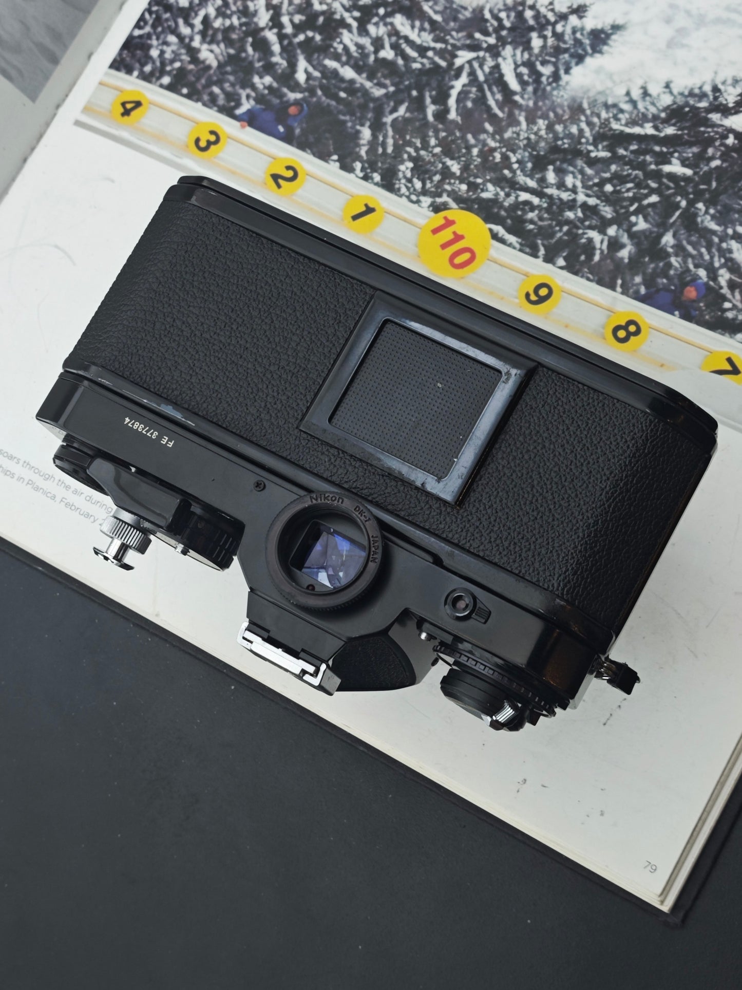 Nikon FE black with Nikon Nikkor-H Auto 28mm F3.5