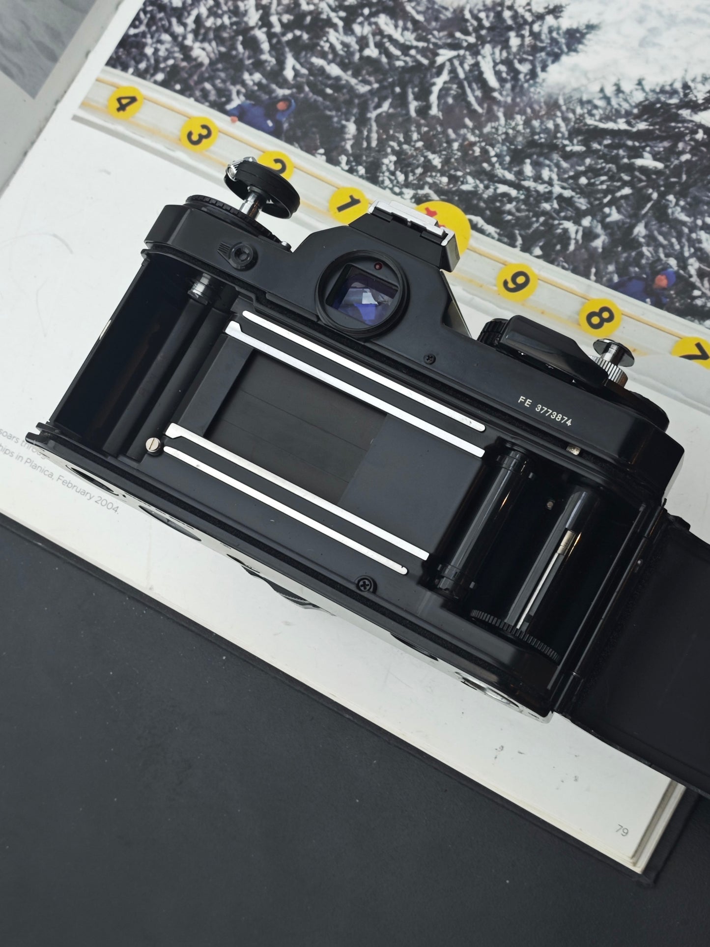 Nikon FE black with Nikon Nikkor-H Auto 28mm F3.5