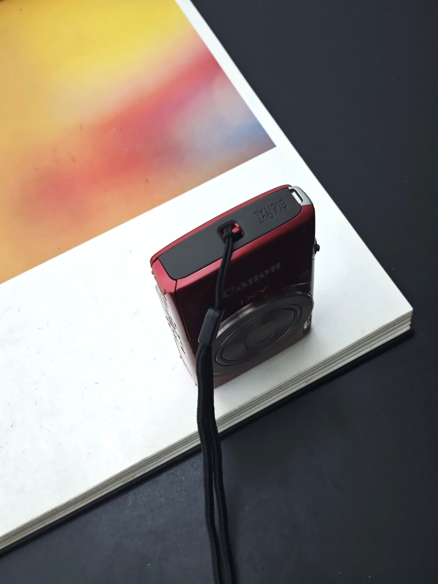 Used Canon IXY 200 red Digital Camera [No charger]