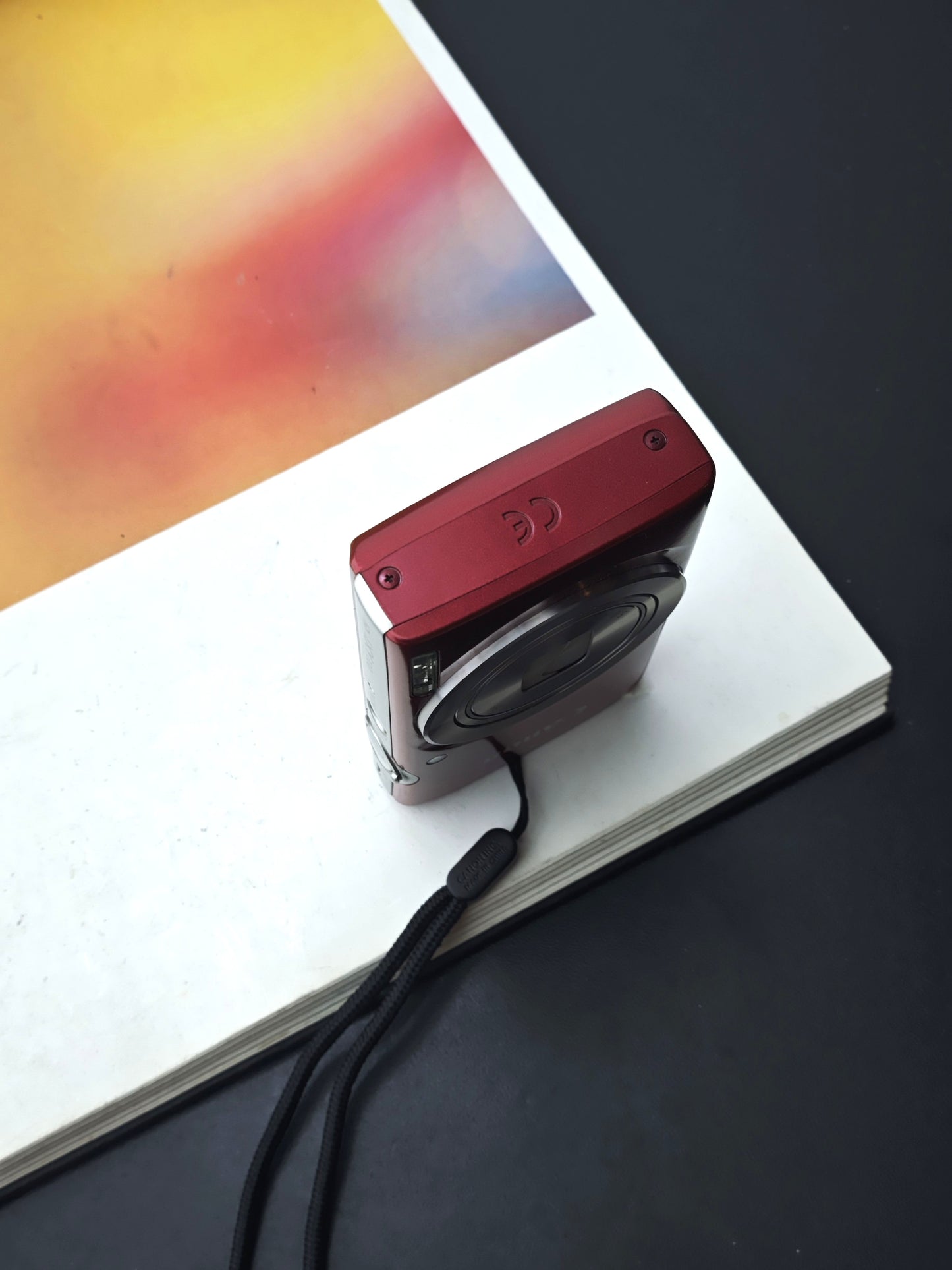 Used Canon IXY 200 red Digital Camera [No charger]