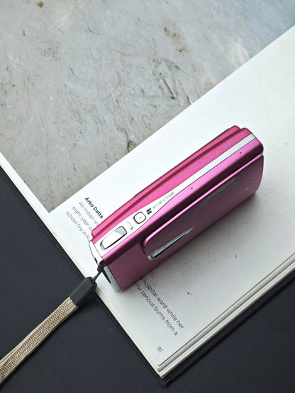 Used Fujifilm Finepix Z20fd pink Digital Camera